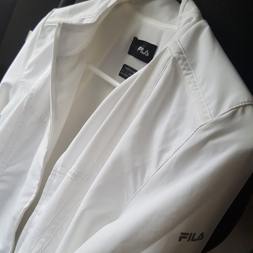 Fila white jacket